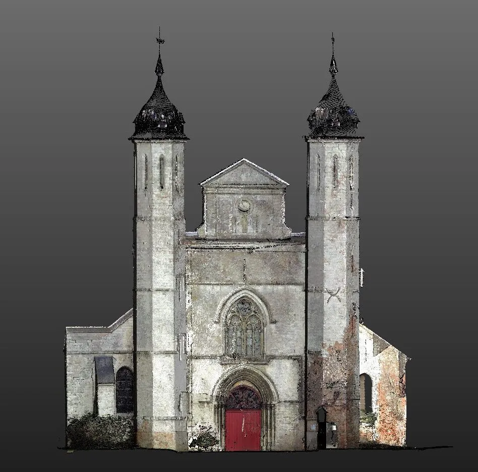 Façade Église Auchy